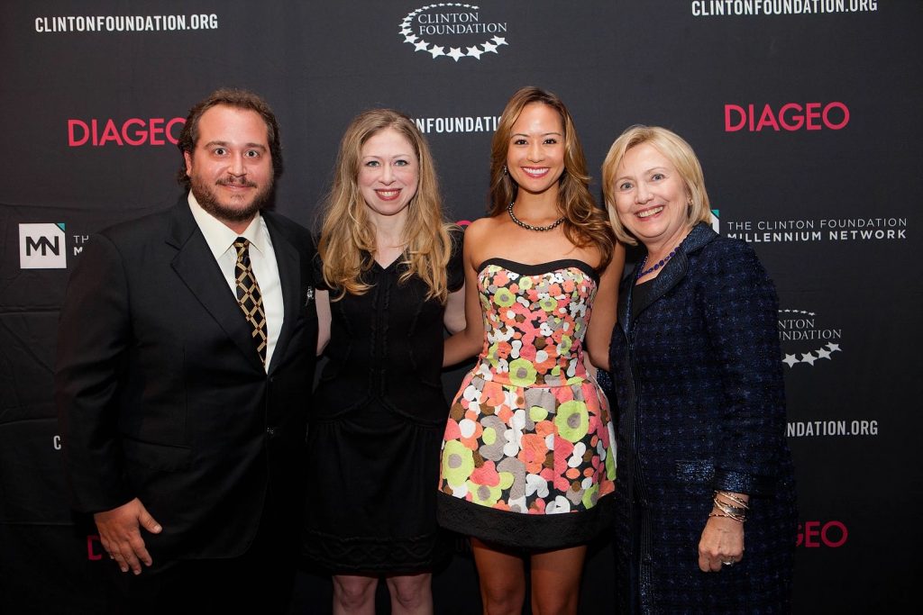 van Metropoulos at the Clinton Foundation