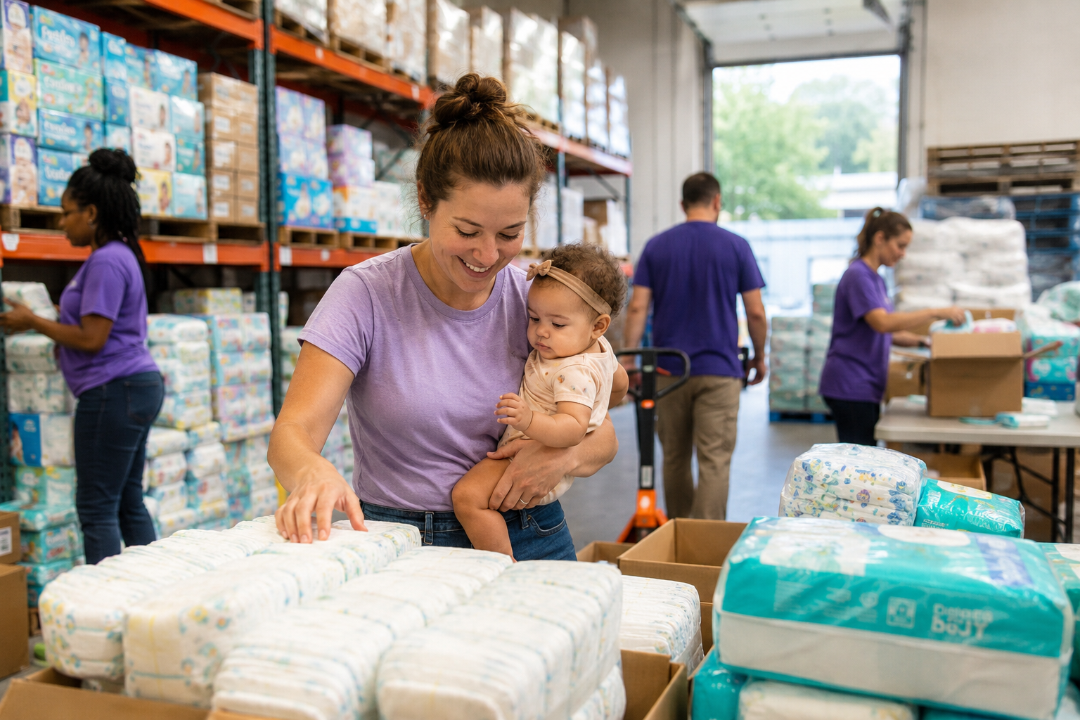 Little Hands Virginia Expands Diaper Bank